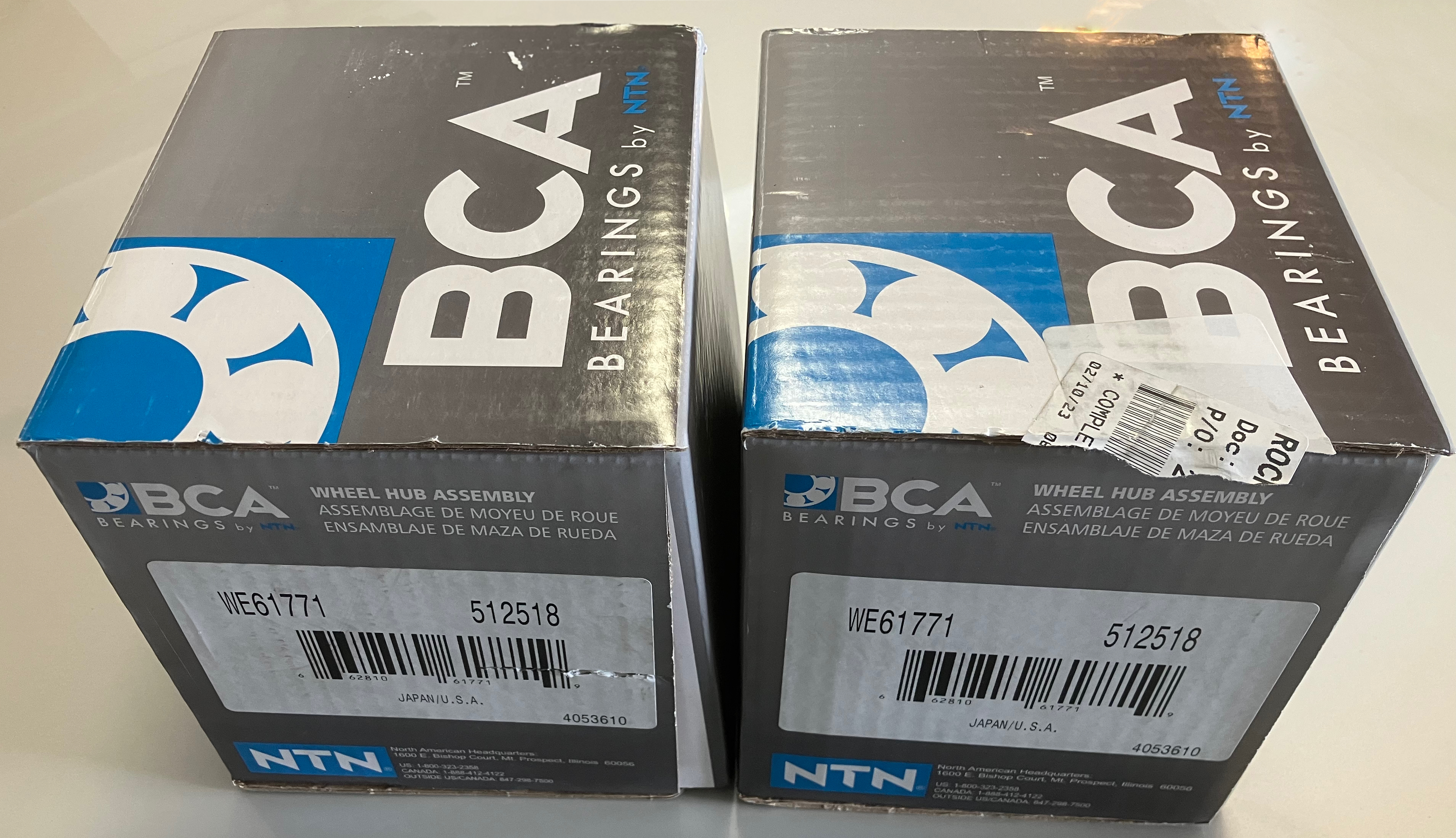 BCA 512518 Bearing